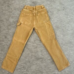 Pacsun: Rusted Yellow Cargos, Size: 25,0, Mid Rise